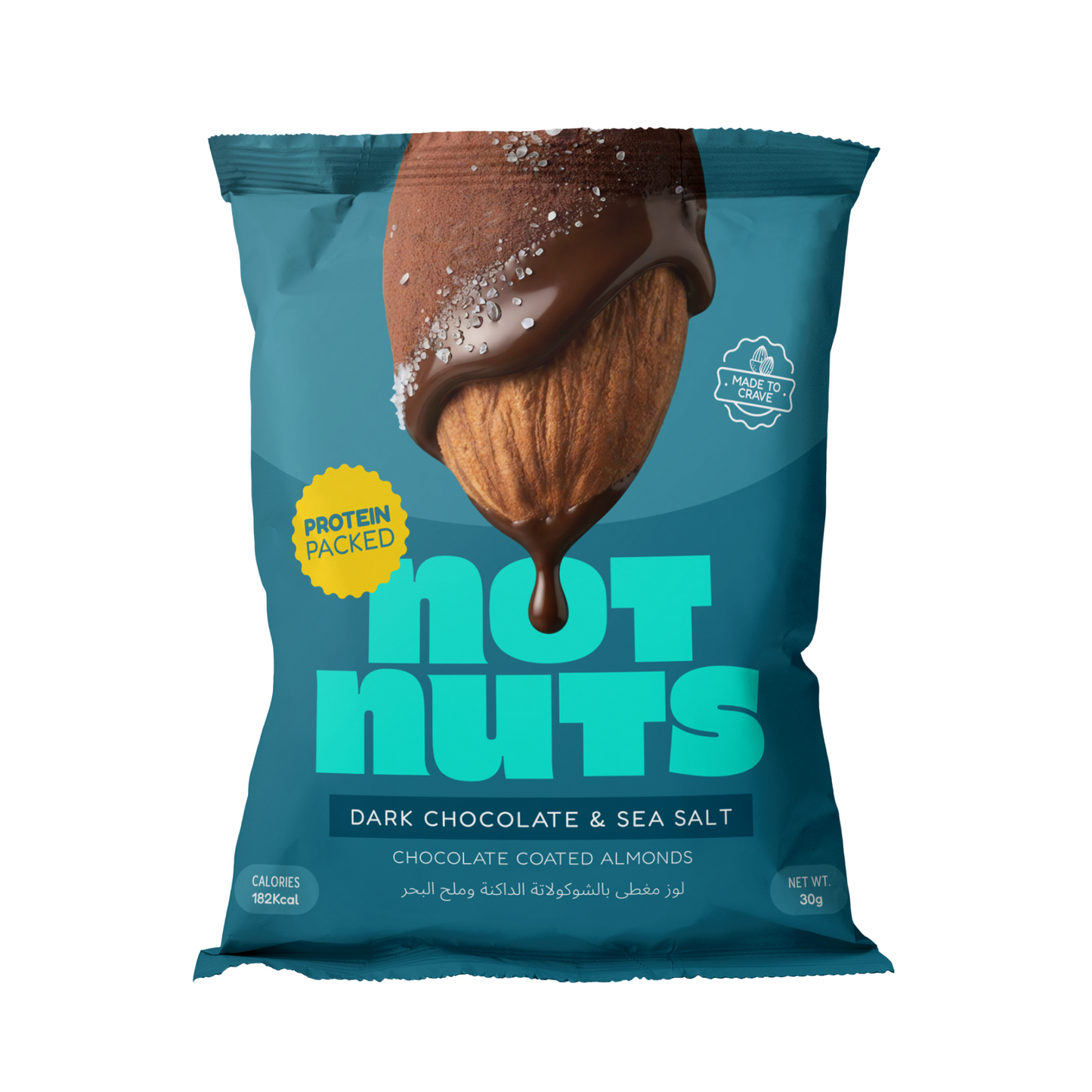 Dark Chocolate & Sea Salt Chocolate Coated Almonds