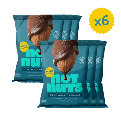 Dark Chocolate & Sea Salt Chocolate Coated Almonds
